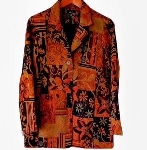 Violet B. Tapestry Cloth Jacket - M